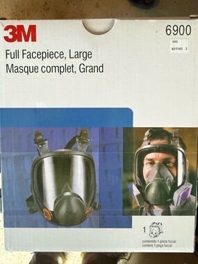 3M Full Facepiece Respirator 6900 - Large, Olive Green